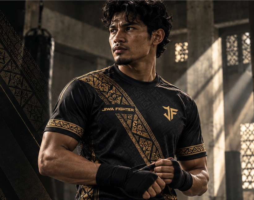 Jiwa Fighter Athlete in Iron Heritage Jersey