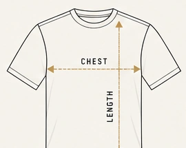 T-shirt Line Diagram