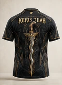 Rear Perspective with Keris Tuah Dagger